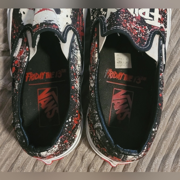 Vans x Friday the 13th Jason Slip-On | Glow In Dark | Size W8/M6.5